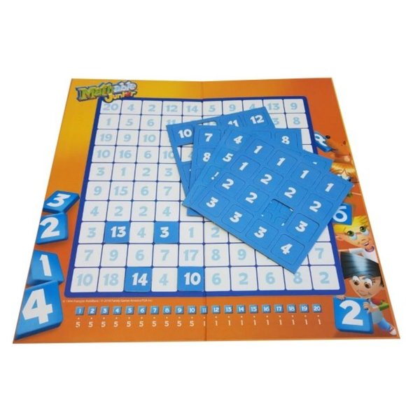 Mathable Junior Game Elementary Ages 5+ Number Scrabble Educational - Picture 2 of 2